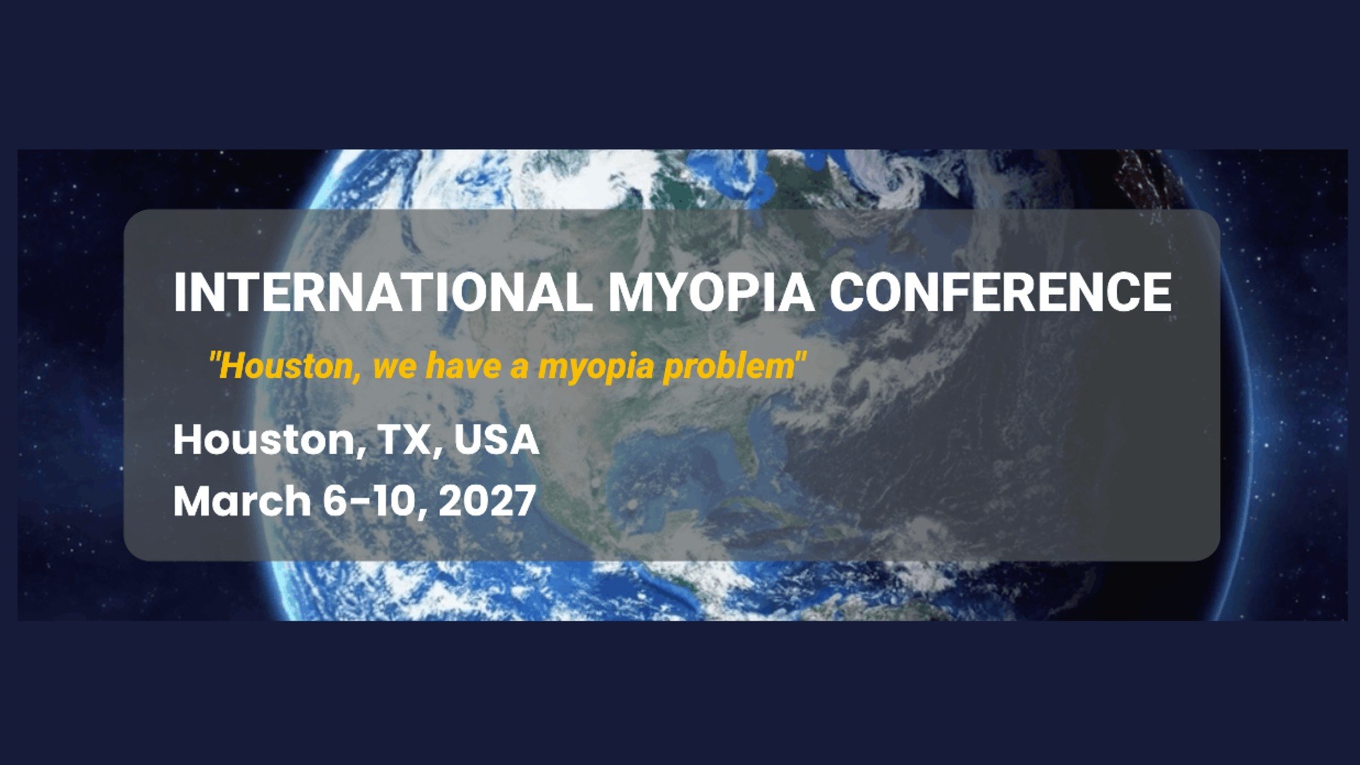 International Myopia Conference IMC 2027